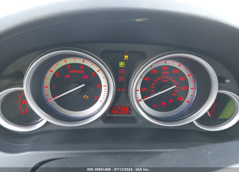 2009 MAZDA 6 I TOURING VIN: 1YVHP82A895M39993