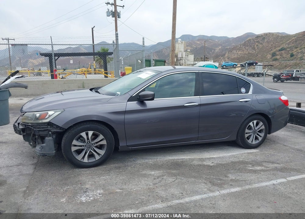2015 HONDA ACCORD LX VIN: 1HGCR2F33FA162144