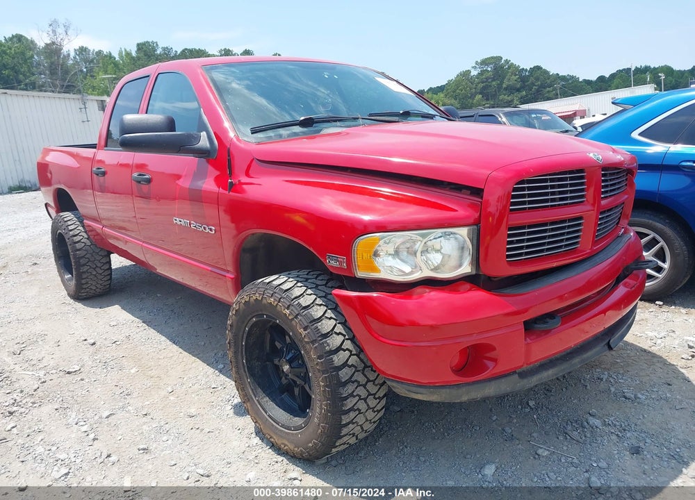 2003 DODGE RAM 2500 SLT/LARAMIE/ST VIN: 3D7KU28D03G794049