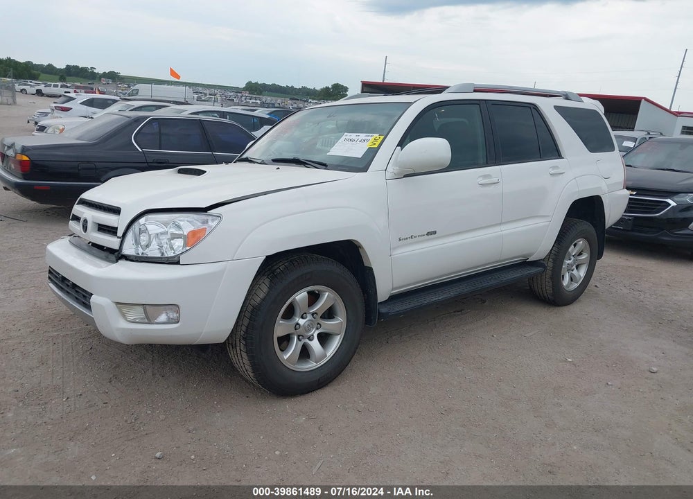 2005 TOYOTA 4RUNNER SR5 SPORT V6 VIN: JTEBU14R550074108