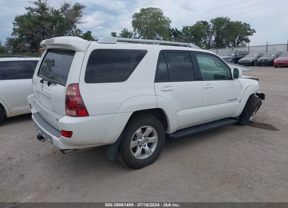 2005 TOYOTA 4RUNNER SR5 SPORT V6 VIN: JTEBU14R550074108