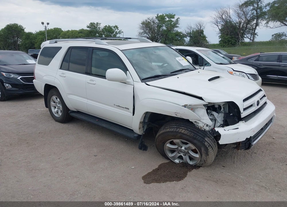 2005 TOYOTA 4RUNNER SR5 SPORT V6 VIN: JTEBU14R550074108