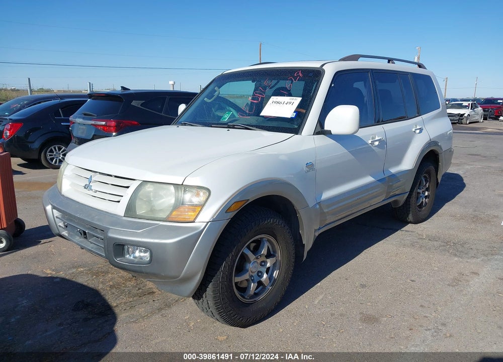 2002 MITSUBISHI MONTERO LIMITED VIN: JA4MW51R42J020379