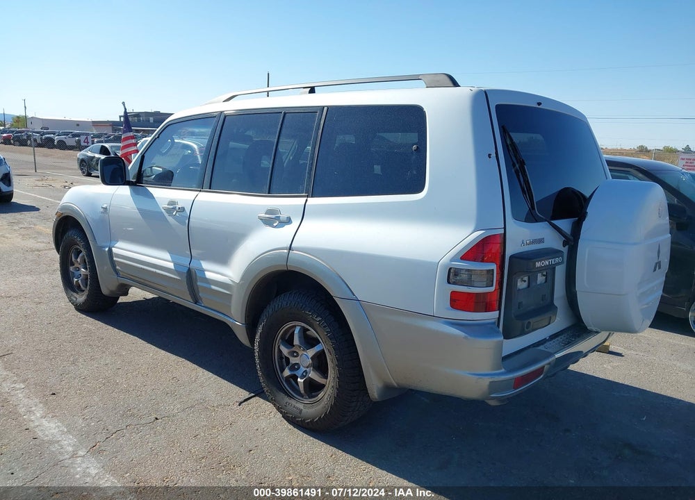 2002 MITSUBISHI MONTERO LIMITED VIN: JA4MW51R42J020379