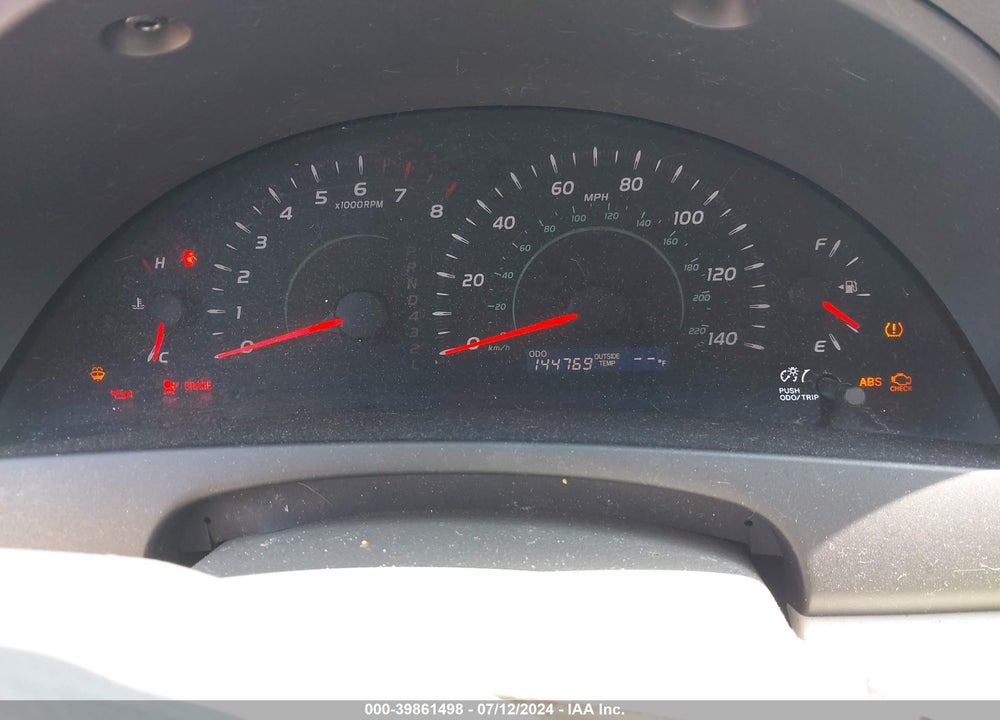2009 TOYOTA CAMRY LE VIN: 4T4BE46K69R056395