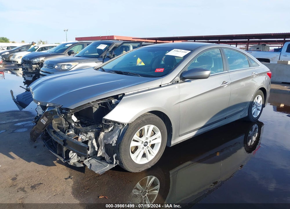 2014 HYUNDAI SONATA GLS VIN: 5NPEB4AC7EH930469