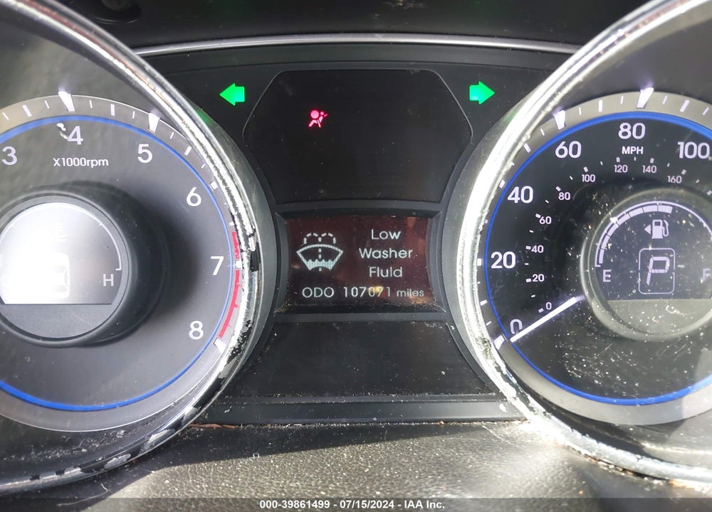 2014 HYUNDAI SONATA GLS VIN: 5NPEB4AC7EH930469