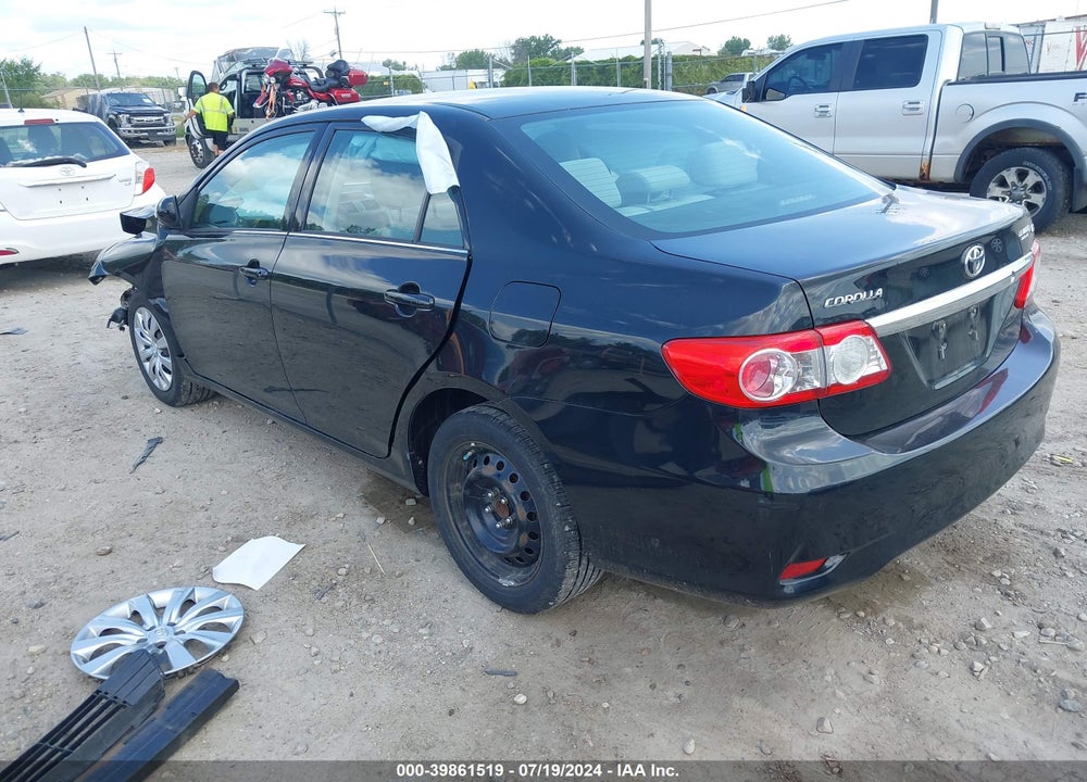 2013 TOYOTA COROLLA LE VIN: 2T1BU4EE0DC972184