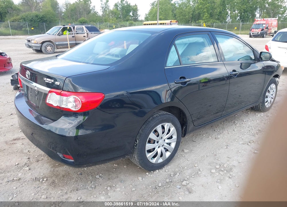 2013 TOYOTA COROLLA LE VIN: 2T1BU4EE0DC972184