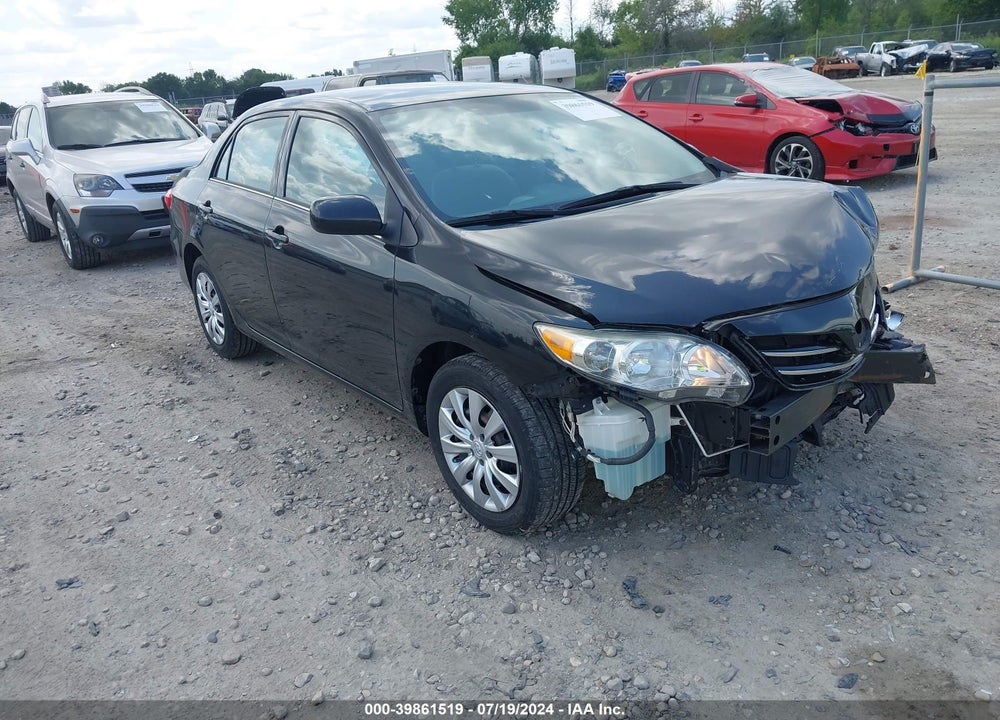 2013 TOYOTA COROLLA LE VIN: 2T1BU4EE0DC972184