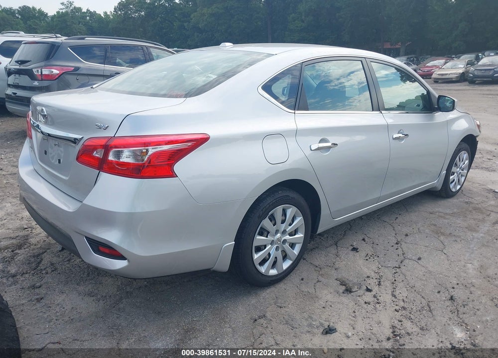 2017 NISSAN SENTRA SV VIN: 3N1AB7AP8HY339483