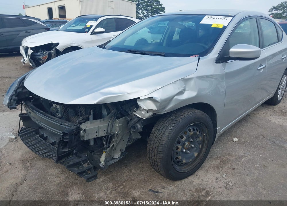 2017 NISSAN SENTRA SV VIN: 3N1AB7AP8HY339483