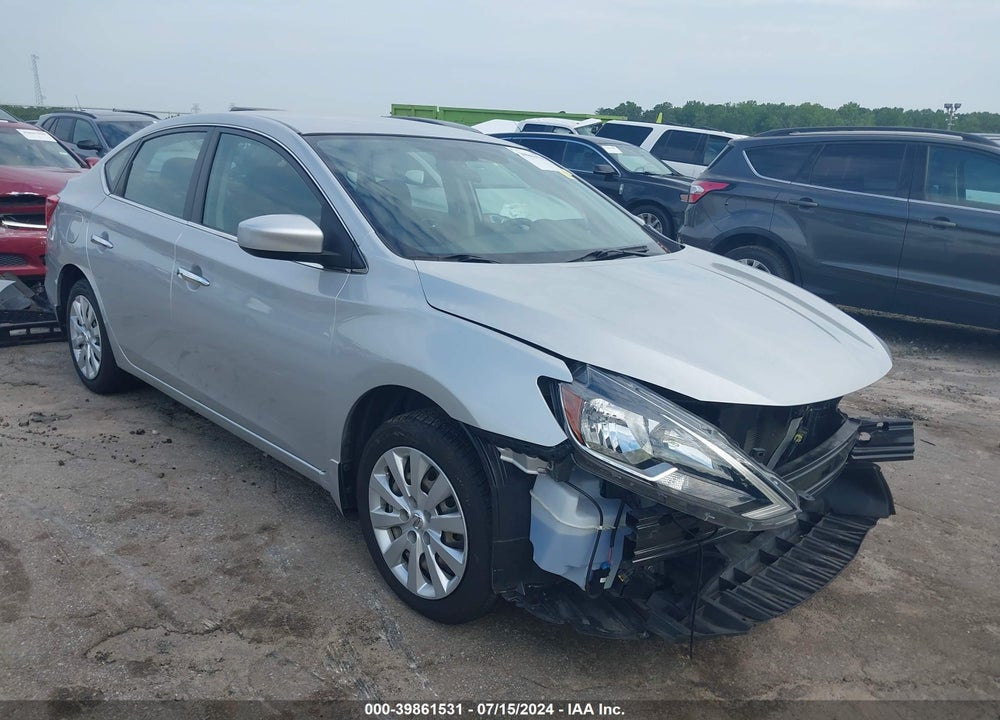 2017 NISSAN SENTRA SV VIN: 3N1AB7AP8HY339483