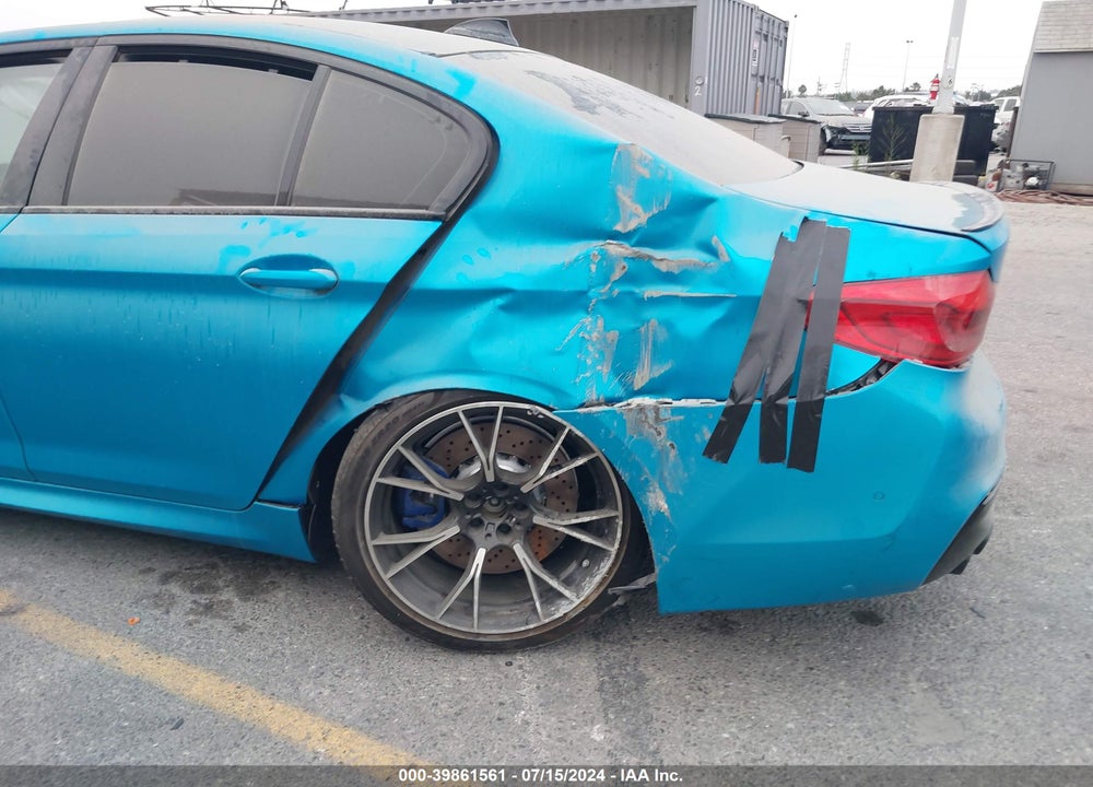 2020 BMW M5 COMPETITION VIN: WBSJF0C04LCD79890