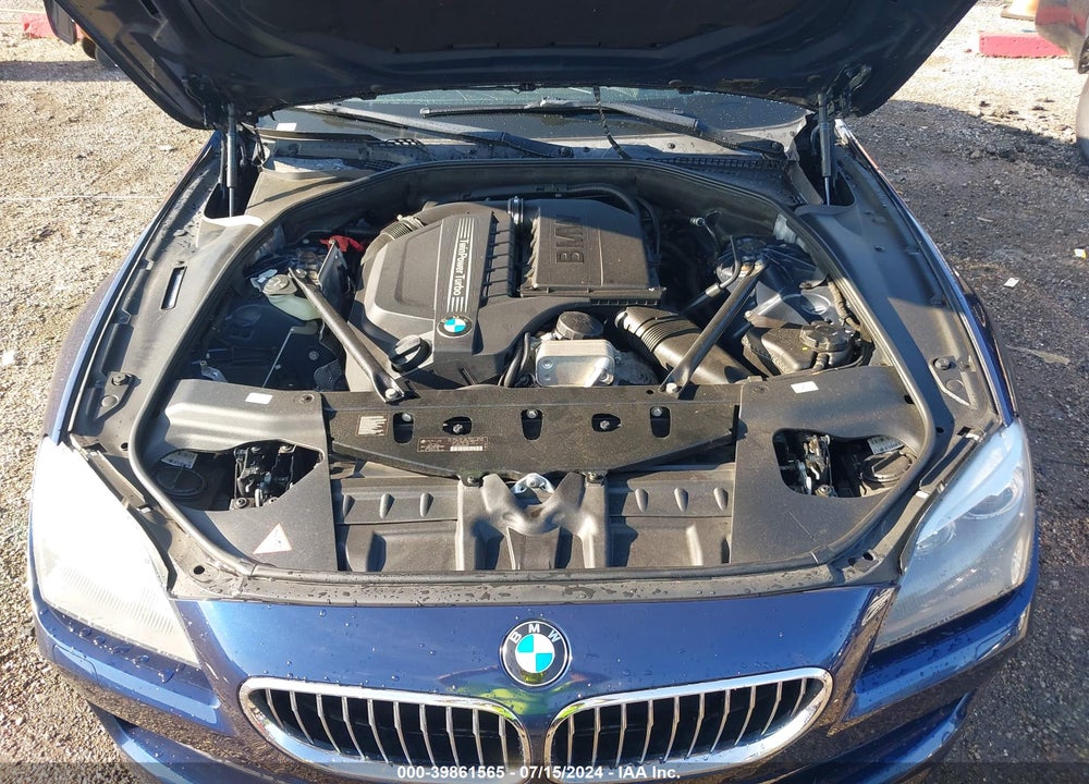 2014 BMW 640I GRAN COUPE VIN: WBA6A0C54ED317193