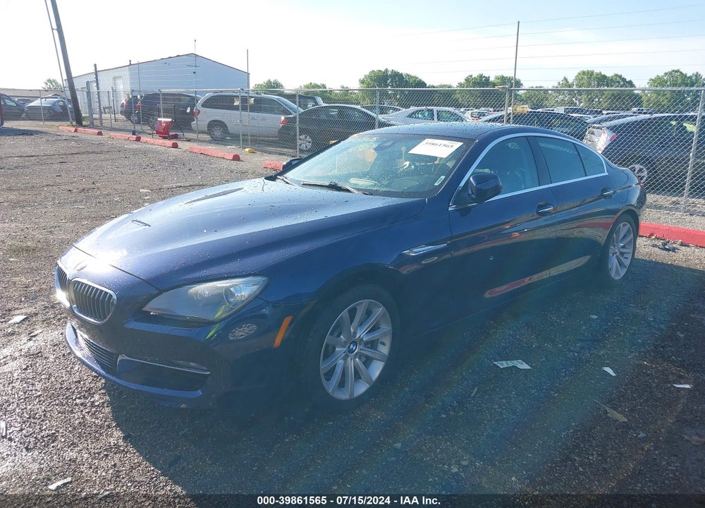 2014 BMW 640I GRAN COUPE VIN: WBA6A0C54ED317193