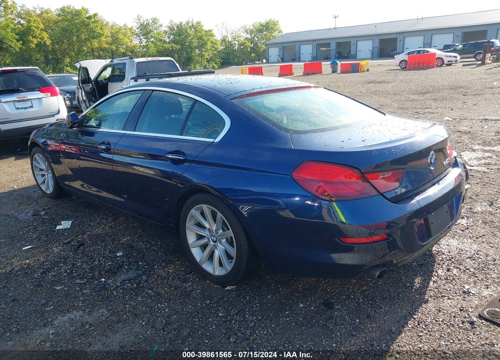 2014 BMW 640I GRAN COUPE VIN: WBA6A0C54ED317193