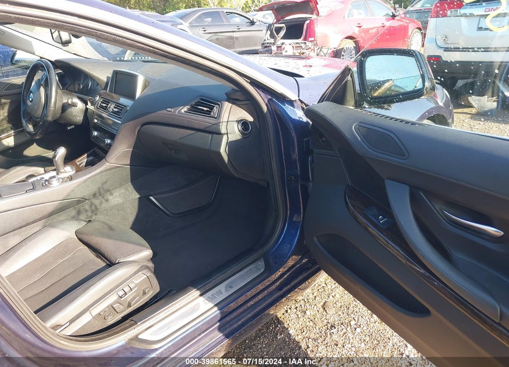2014 BMW 640I GRAN COUPE VIN: WBA6A0C54ED317193