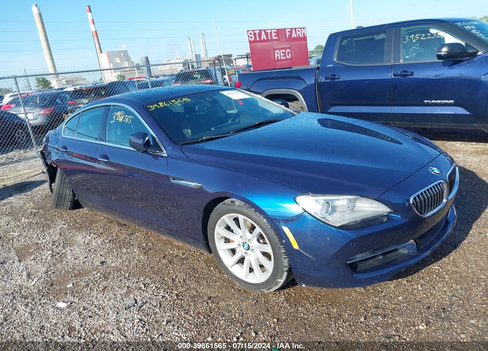 2014 BMW 640I GRAN COUPE VIN: WBA6A0C54ED317193