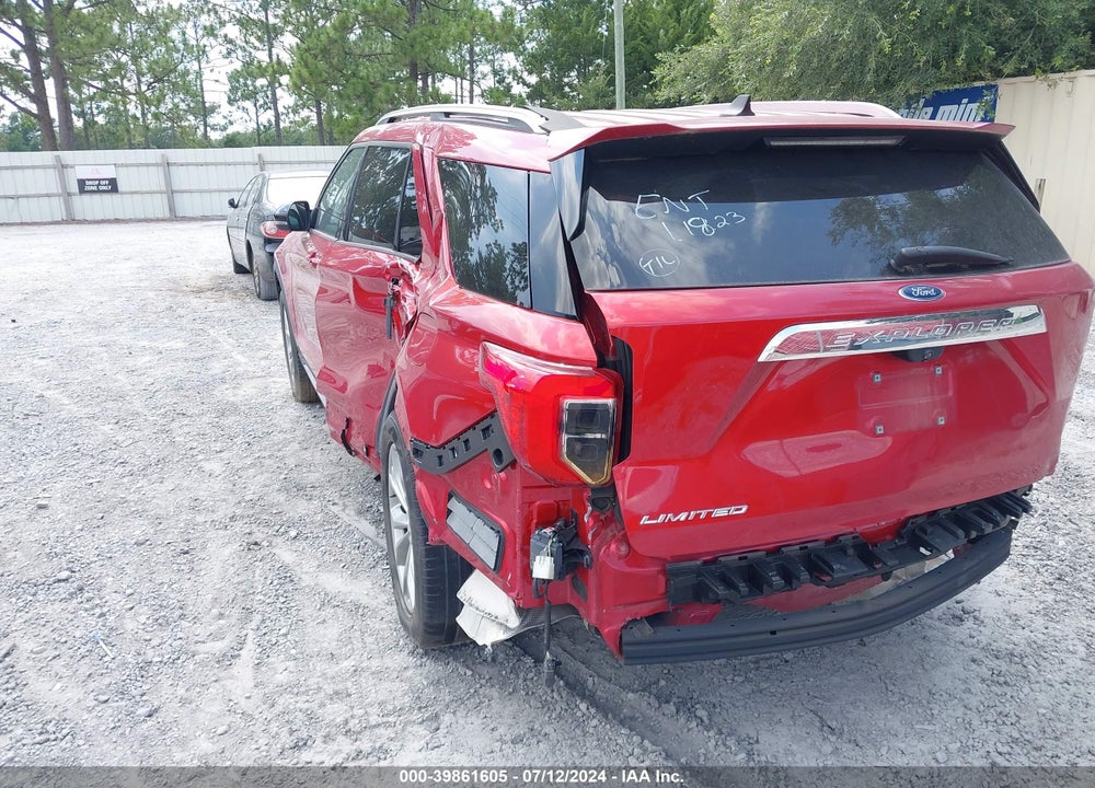 2021 FORD EXPLORER LIMITED VIN: 1FMSK7FH4MGB52140