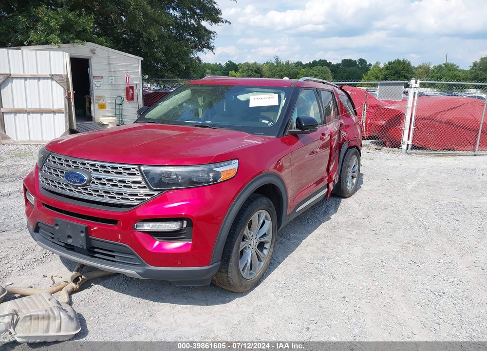 2021 FORD EXPLORER LIMITED VIN: 1FMSK7FH4MGB52140