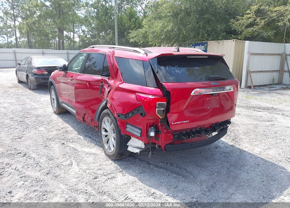 2021 FORD EXPLORER LIMITED VIN: 1FMSK7FH4MGB52140