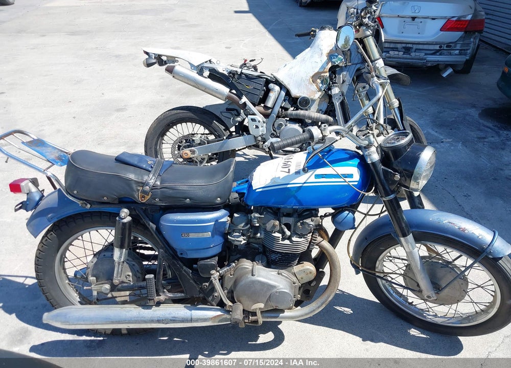 1972 HONDA CB450 VIN: CB4501016008