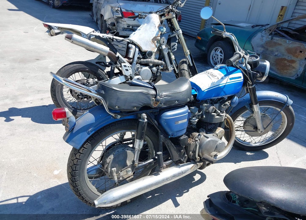 1972 HONDA CB450 VIN: CB4501016008