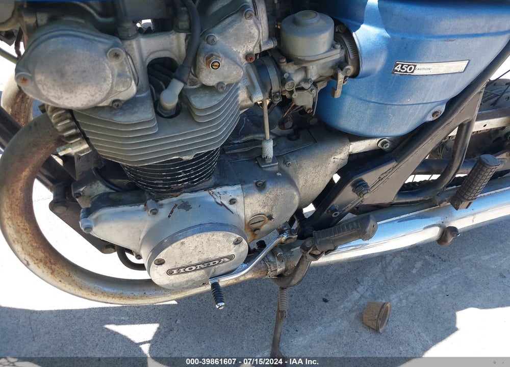 1972 HONDA CB450 VIN: CB4501016008