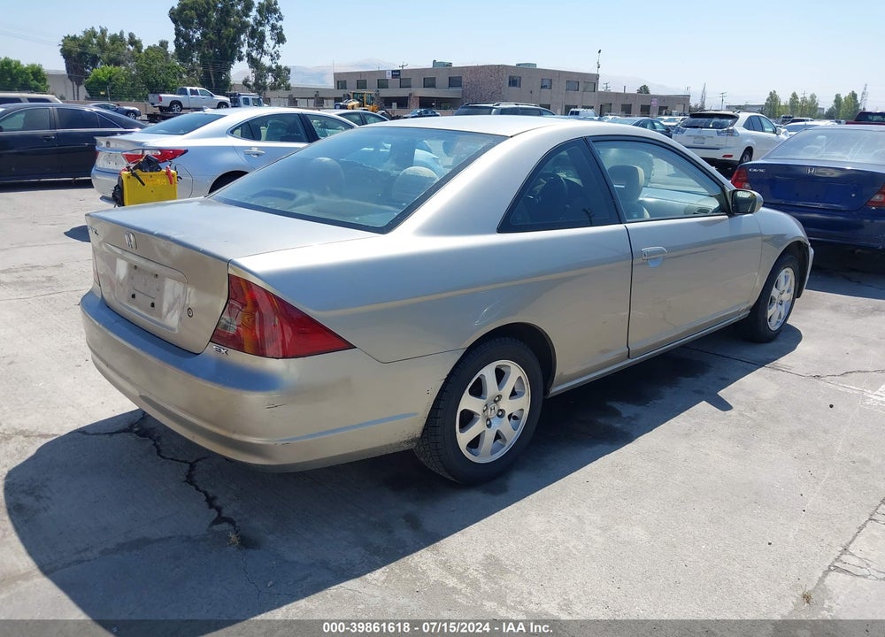 2003 HONDA CIVIC EX VIN: 1HGEM22903L051391