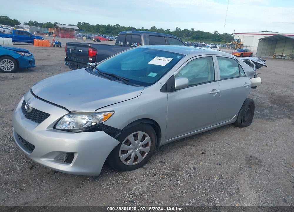 2009 TOYOTA COROLLA LE VIN: 2T1BU40E99C032819