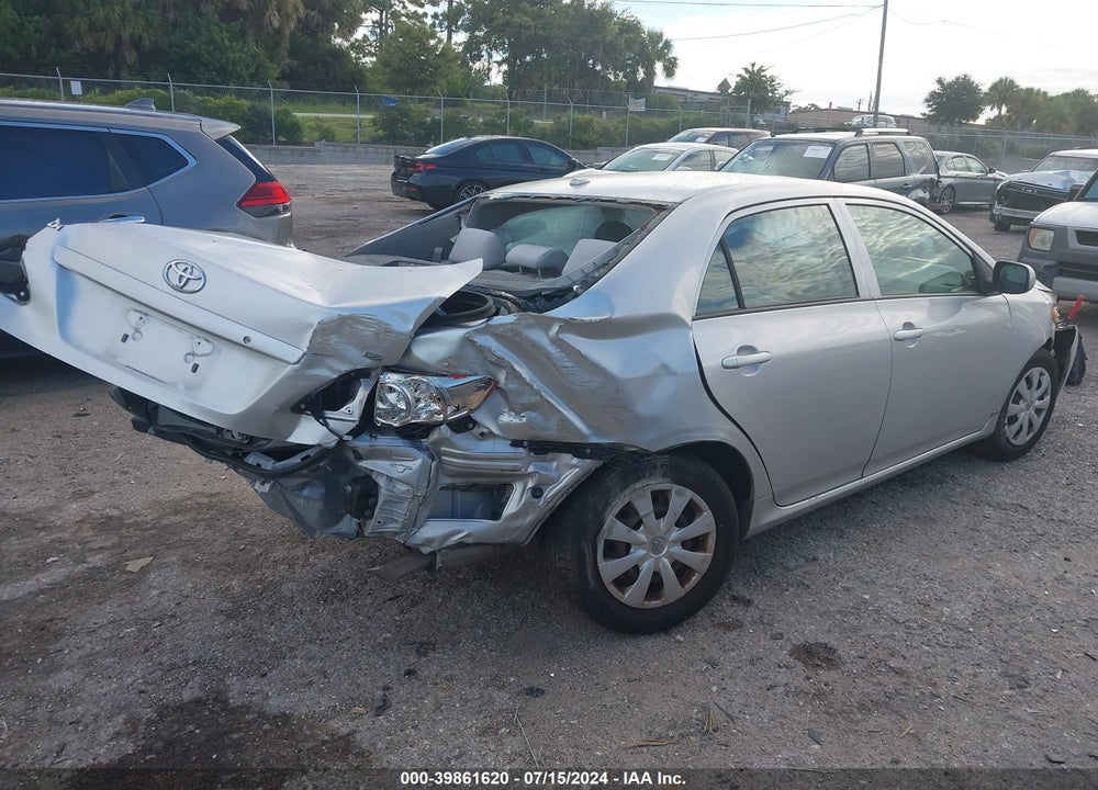2009 TOYOTA COROLLA LE VIN: 2T1BU40E99C032819