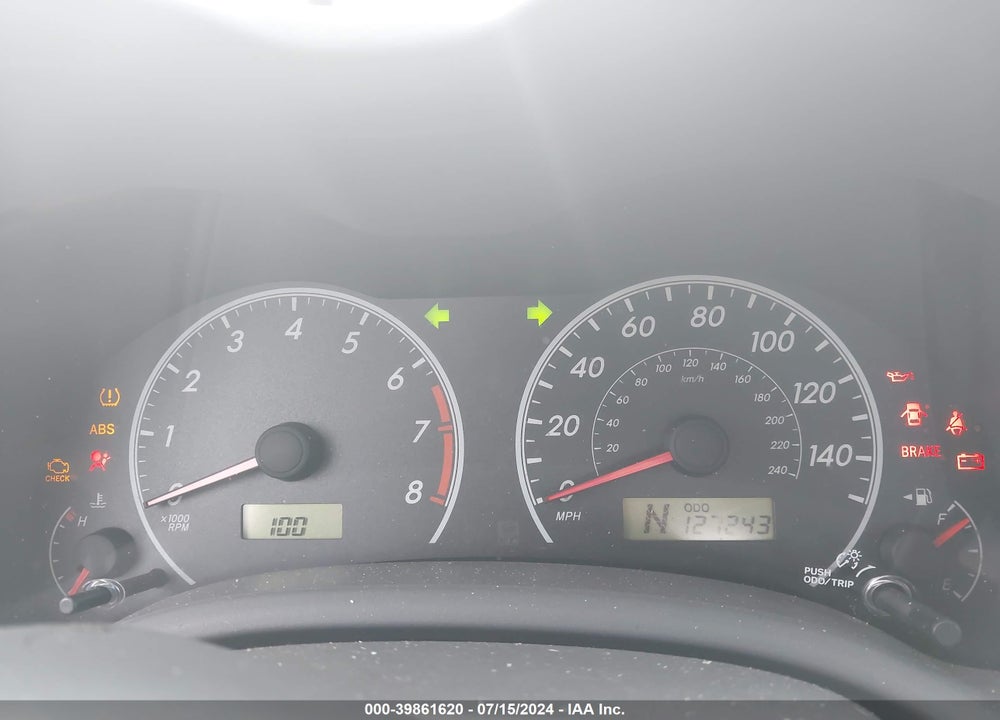 2009 TOYOTA COROLLA LE VIN: 2T1BU40E99C032819
