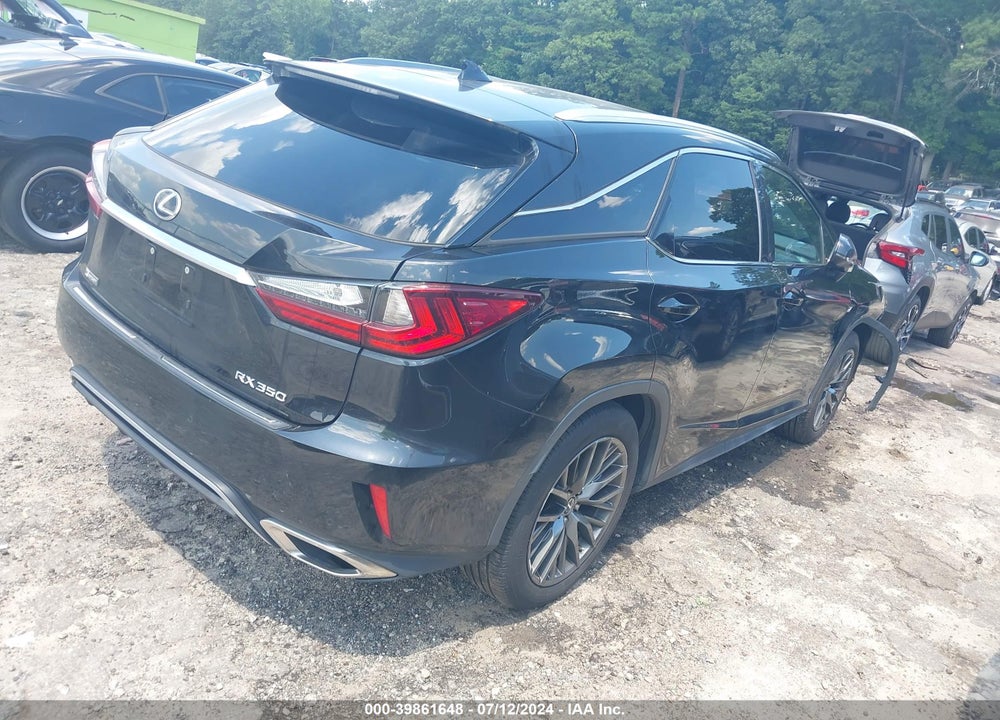 2016 LEXUS RX 350 F-SPORT VIN: 2T2BZMCA3GC041891
