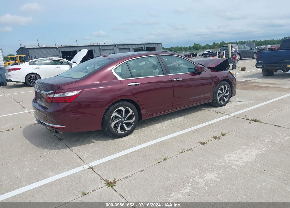 2017 HONDA ACCORD EX VIN: 1HGCR2F78HA056388