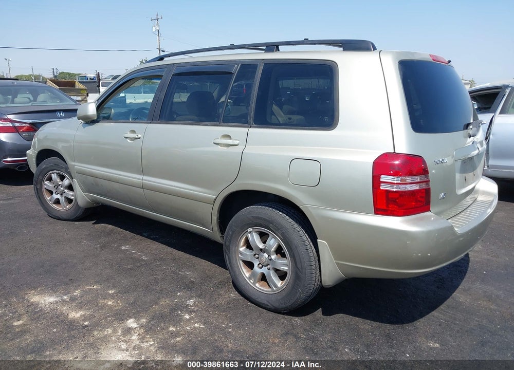 2003 TOYOTA HIGHLANDER V6 VIN: JTEGF21A530111353