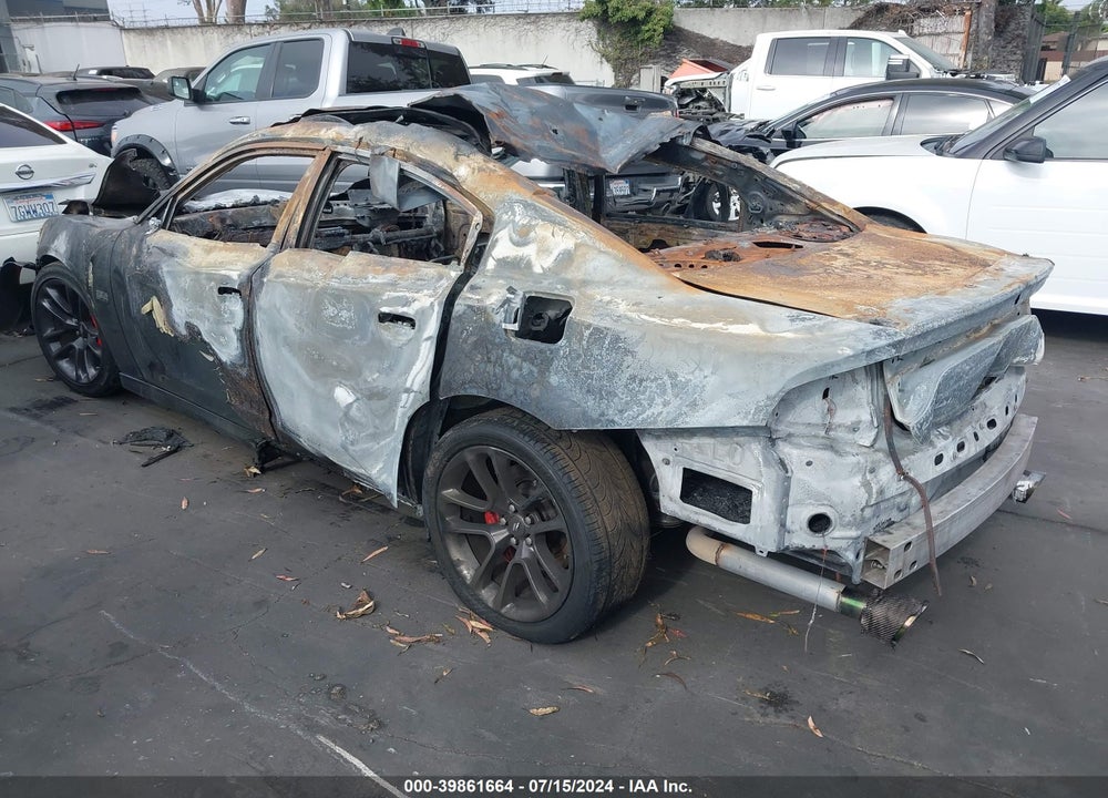 2022 DODGE CHARGER SCAT PACK VIN: 2C3CDXGJ4NH217373