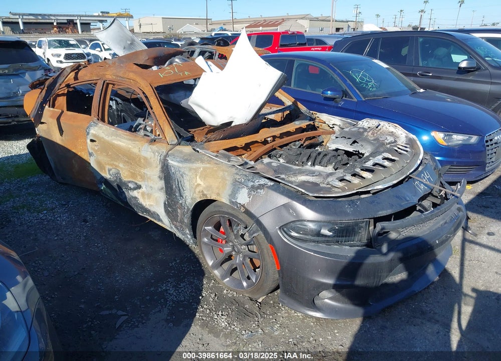 2022 DODGE CHARGER SCAT PACK VIN: 2C3CDXGJ4NH217373