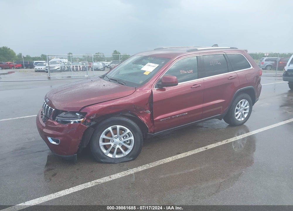 2021 JEEP GRAND CHEROKEE LAREDO X 4X4 VIN: 1C4RJFAGXMC793976
