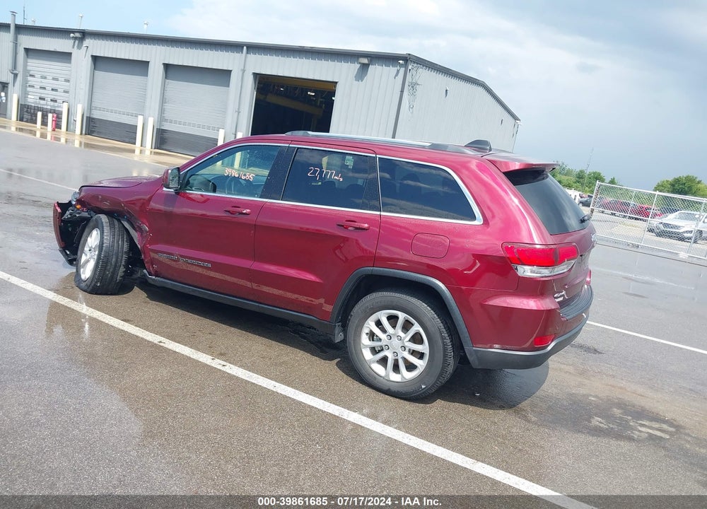 2021 JEEP GRAND CHEROKEE LAREDO X 4X4 VIN: 1C4RJFAGXMC793976