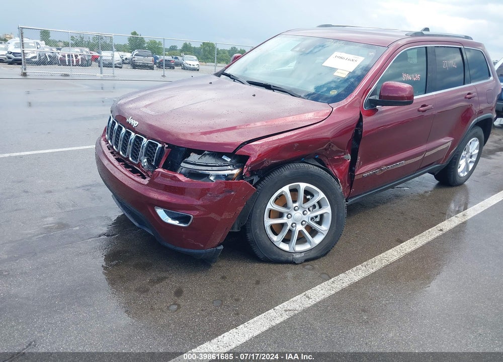 2021 JEEP GRAND CHEROKEE LAREDO X 4X4 VIN: 1C4RJFAGXMC793976