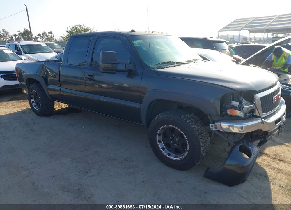 2005 GMC SIERRA 1500 SLE VIN: 1GTEC19T15Z202462