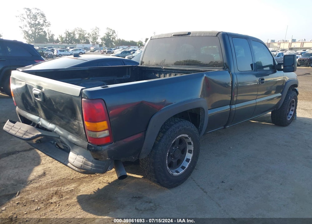 2005 GMC SIERRA 1500 SLE VIN: 1GTEC19T15Z202462