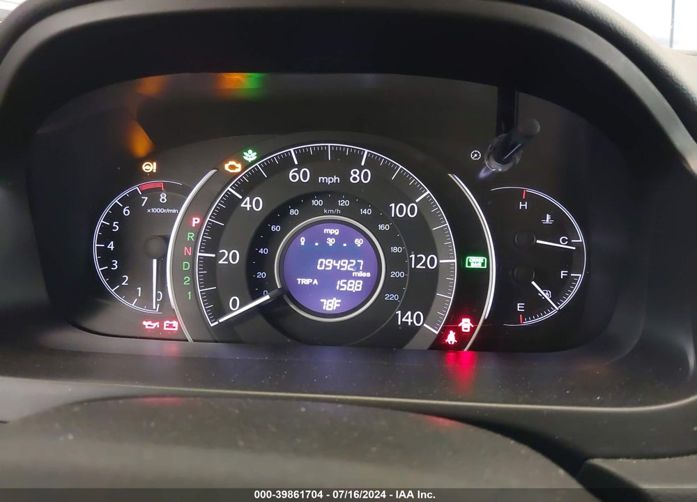 2014 HONDA CR-V EX VIN: 2HKRM4H56EH701347