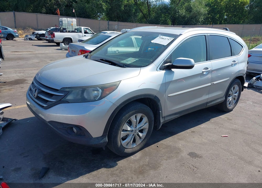 2012 HONDA CR-V EX-L VIN: JHLRM4H7XCC007600