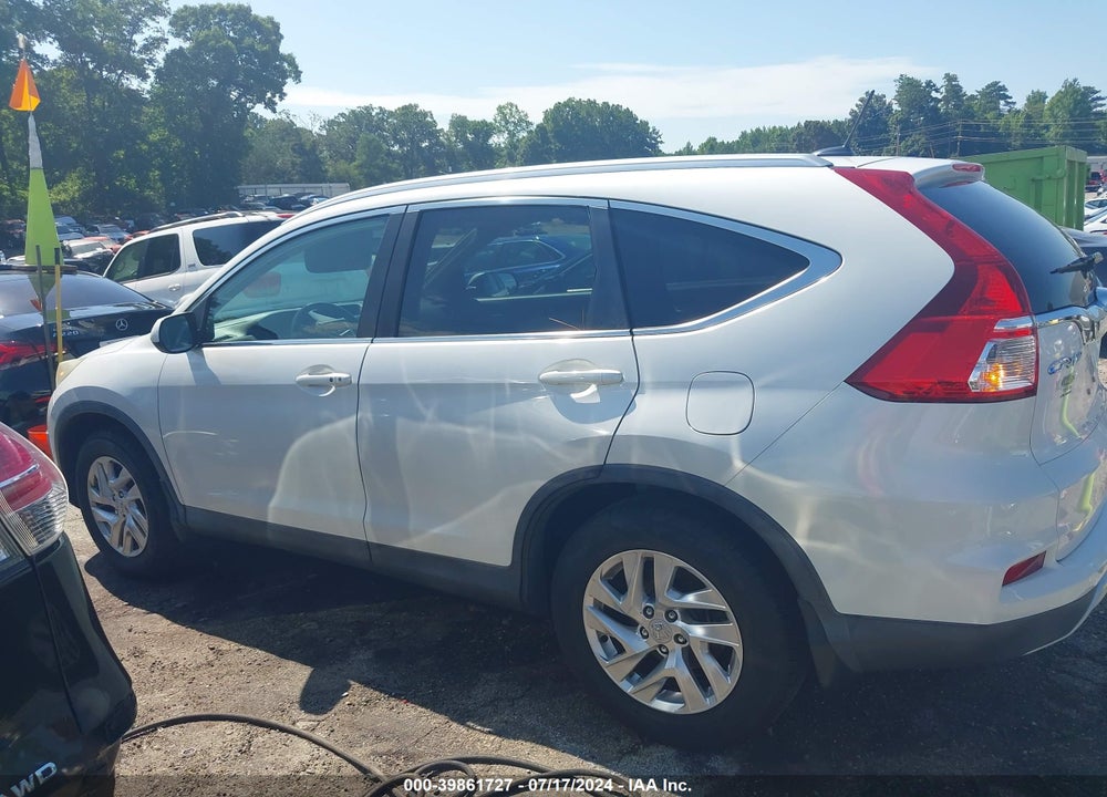 2015 HONDA CR-V EX-L VIN: 5J6RM3H71FL002193
