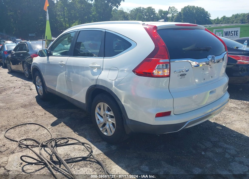 2015 HONDA CR-V EX-L VIN: 5J6RM3H71FL002193