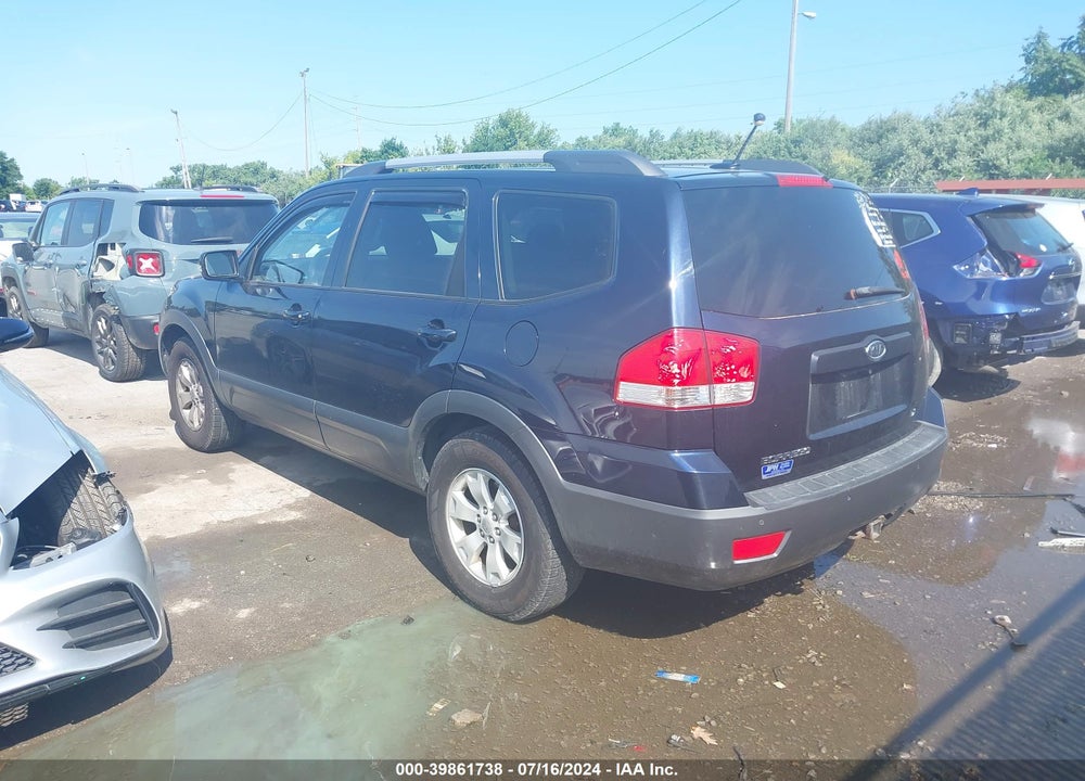 2009 KIA BORREGO LX V6 VIN: KNDJH741995016724