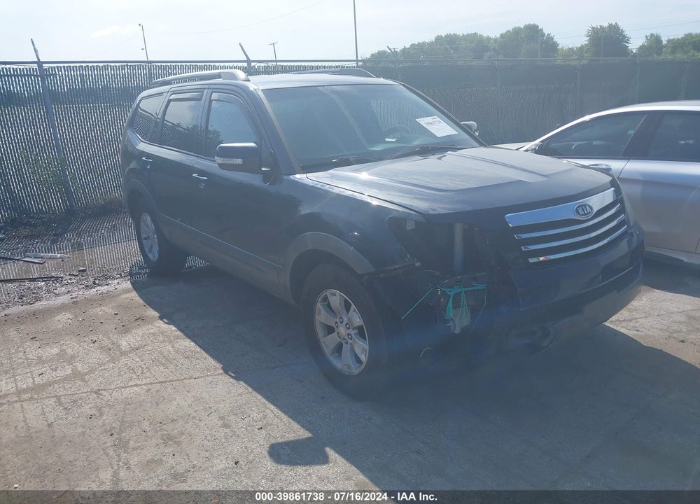2009 KIA BORREGO LX V6 VIN: KNDJH741995016724