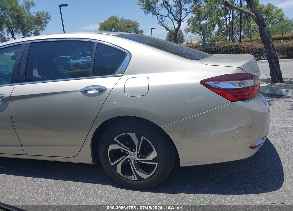 2016 HONDA ACCORD VIN: 1HGCR2F35GA094382